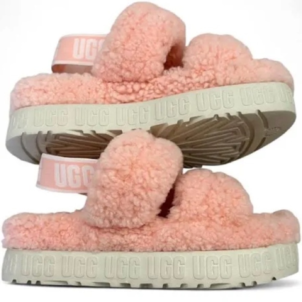 NwOT; UGG Oh Fluffita 'Light Pink' Blush Fluffy Slides💝